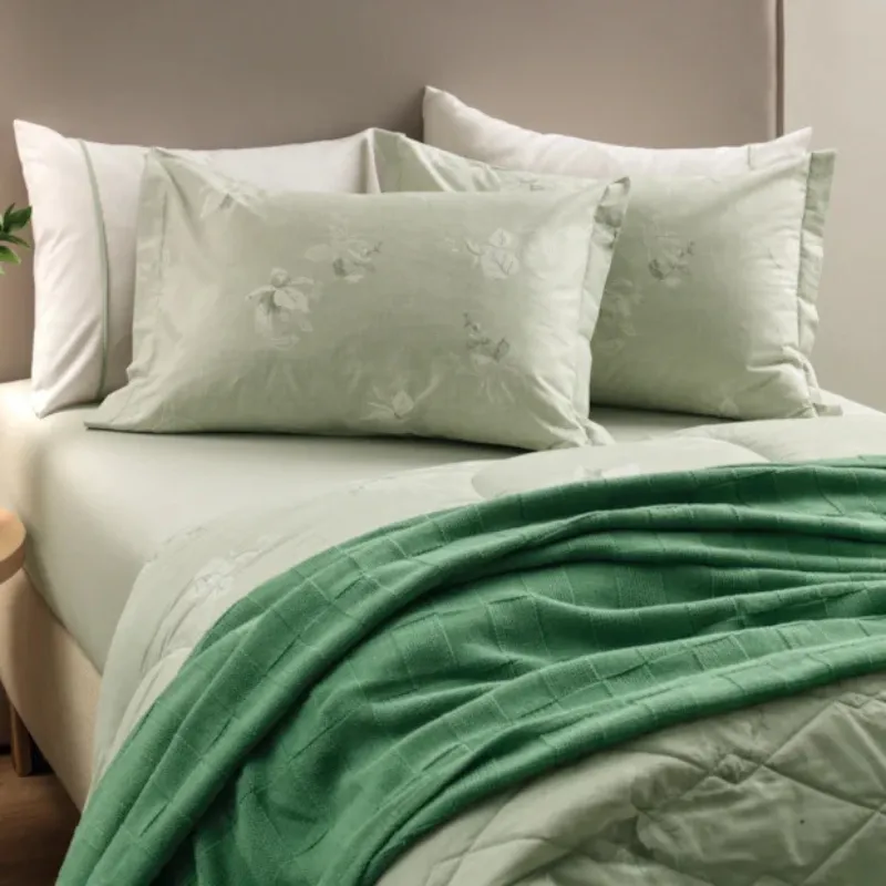 Jogo Cama Karsten Atlantis Casal 4 Peças